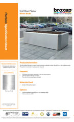 BX50 2600 Northfleet Planter Specification Sheet