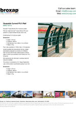 Quayside Curved PU 5 Rail Specification Sheet