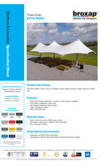 BXTS TRIP C Triple Conic Specification Sheet