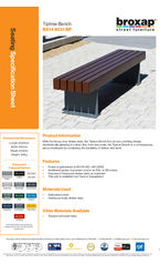 BX14 4031 BP Tiptree Bench Specification Sheet