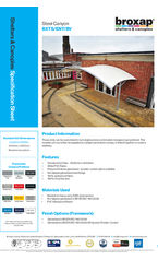 BXTS ENT BV Steel Canyon Specification Sheet