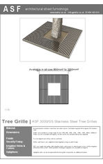 ASF 3000 tree grille