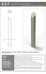 ASF 5006 Stainless Steel Bollard