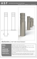 ASF 004 Steel Bollard