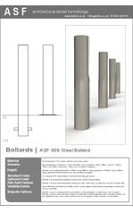 ASF 006 Steel Bollard