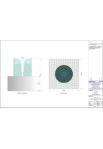 Volute Water Feature V0002SC Plant and Elevation