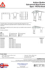 AUTOPA Ashton Cycle Shelter