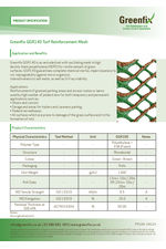 Greenfix GGR140 Turf Reinforcement Mesh 
