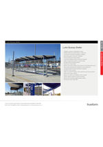 Luton busway shelter data sheet