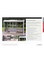 Anti vandal rail shelter