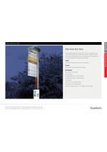 Elite solar bus stop data sheet