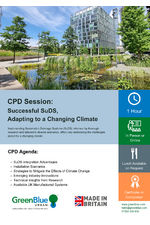 CPD: Successful SuDS,
adapting to a changing climate