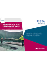 Europelec removable stainless steel grids for aeration tanks