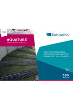 AQUATUBE fine bubble disc diffuser for aeration tanks