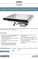 Electric Cooktop by Christie