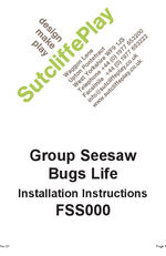 Group seesaw - Bugs Life FSS000 - installation