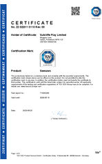 Seesaws - TUV certificate