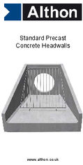 Althon Standard Precast Concrete Headwalls Brochure
