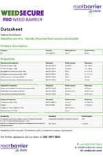 WeedSecure datasheet