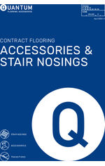 Contract flooring accessories and stair nosings