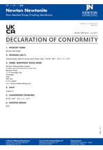 Newtonite - Declaration of Conformity