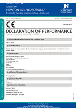 HydroBond 403 Plus - Declaration of Performance
