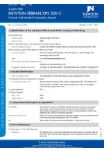 CDM Fibran XPS-500C - safety data