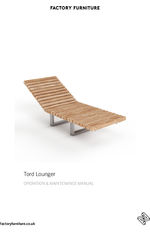TORD lounger operation & maintenance manual