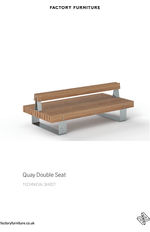 QUAY double seat data sheet