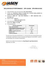 CE CWC STOP CONDENCE - Declaration of performance