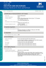 NewSeal 408 DeckDrain - Safety data sheet