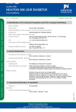 CDM 906 Lime Inhibitor Safety Data Sheet