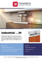 Series 20 sliding door system