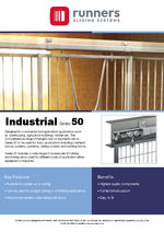 Series 50 sliding door system