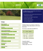 MM11 for golf and bowling greens
