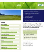 MM8 grass seed mix for golf greens