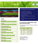 MM60 grass seed mixture for sportsfields
