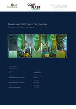 Govaplast recycled plastic EPD