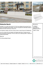 Makatite Bench