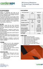 EPS Universal System C membrane 