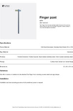 Tee Fingersign - Datasheet