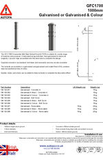AUTOPA GFC1700 Bollard 