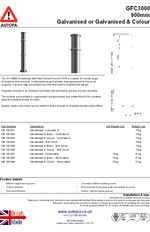 AUTOPA GFC3000 Bollard 