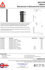 AUTOPA GFC3700 Bollard 