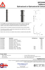AUTOPA GFC6000 Bollard