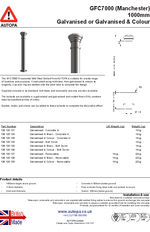 AUTOPA GFC7000 (Manchester) Bollard 
