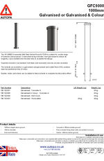 AUTOPA GFC9000 Bollard 