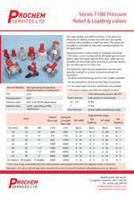 1100 Series valve general information