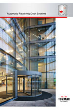Automatic revolving door systems