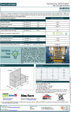 GalMac® Gabion 3.0 technical data sheet